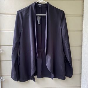 Modern Black Blazer